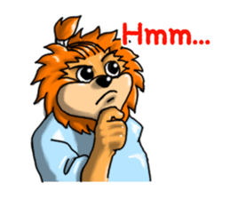 Lion Feudal lord (English Ver.) sticker #5600349