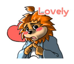 Lion Feudal lord (English Ver.) sticker #5600350