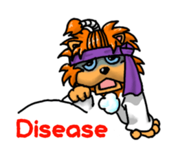 Lion Feudal lord (English Ver.) sticker #5600351