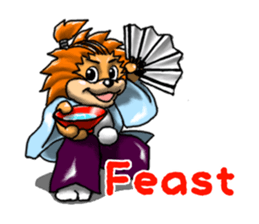 Lion Feudal lord (English Ver.) sticker #5600358