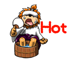 Lion Feudal lord (English Ver.) sticker #5600360