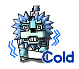 Lion Feudal lord (English Ver.) sticker #5600361