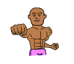 Muscle Sticker ! sticker #5600702
