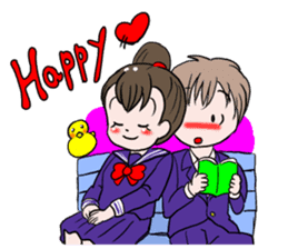 Chick and friends sticker #5600805