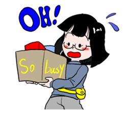 Chick and friends sticker #5600809