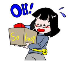 Chick and friends sticker #5600809