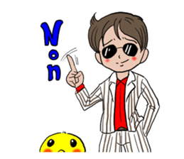 Chick and friends sticker #5600812