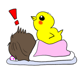 Chick and friends sticker #5600817