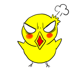 Chick and friends sticker #5600832