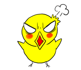 Chick and friends sticker #5600832