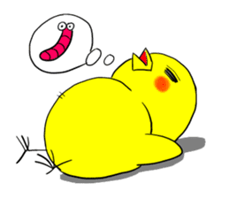 Chick and friends sticker #5600833