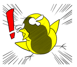 Chick and friends sticker #5600837