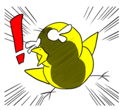 Chick and friends sticker #5600837