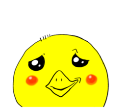 Chick and friends sticker #5600841