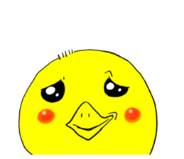 Chick and friends sticker #5600841