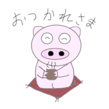 Various pig sticker #5600932