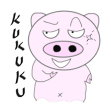 Various pig sticker #5600957