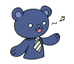 Bear named Takahashi sticker #5601050