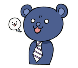 Bear named Takahashi sticker #5601060