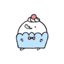 marshmallow in cup sticker #5601130