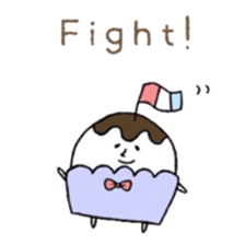 marshmallow in cup sticker #5601155