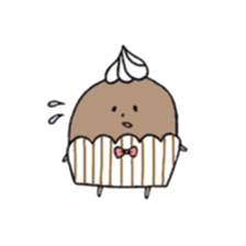 marshmallow in cup sticker #5601157