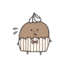 marshmallow in cup sticker #5601157