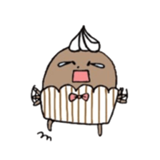 marshmallow in cup sticker #5601161