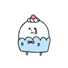 marshmallow in cup sticker #5601162