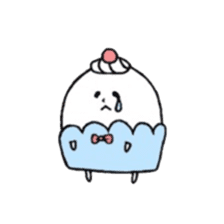 marshmallow in cup sticker #5601162