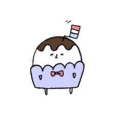 marshmallow in cup sticker #5601163