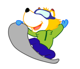 Event fox sticker #5601566