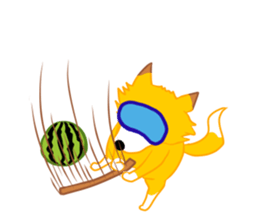 Event fox sticker #5601581