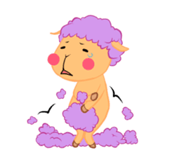 mofumofu sheep sticker #5601810