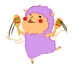 mofumofu sheep sticker #5601817