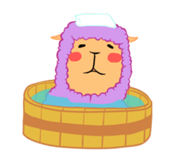 mofumofu sheep sticker #5601831