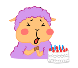 mofumofu sheep sticker #5601835