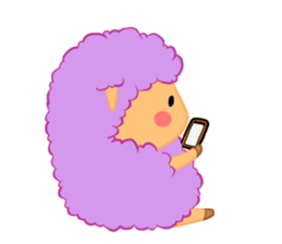 mofumofu sheep sticker #5601840