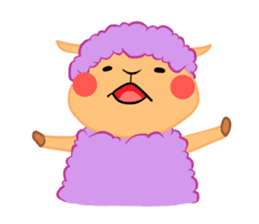 mofumofu sheep sticker #5601841