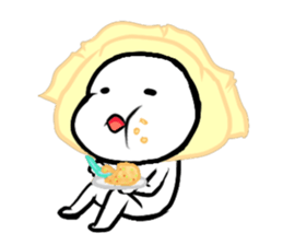 gyouza man sticker #5601855