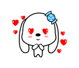 Candy dog sticker #5601989