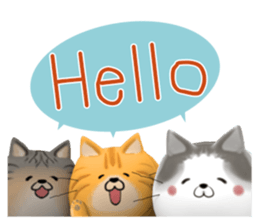 Balloon Cats : Eng Version sticker #5602364