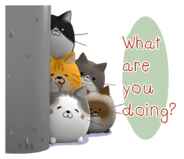 Balloon Cats : Eng Version sticker #5602365