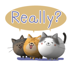 Balloon Cats : Eng Version sticker #5602382