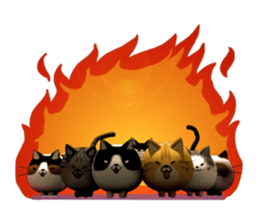 Balloon Cats : Eng Version sticker #5602390