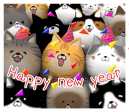 Balloon Cats : Eng Version sticker #5602396