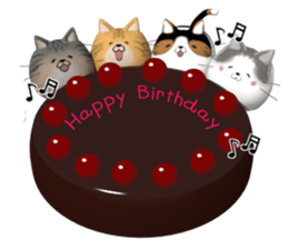 Balloon Cats : Eng Version sticker #5602399