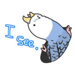 I'm Budgie. sticker #5602485