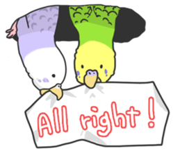 I'm Budgie. sticker #5602486