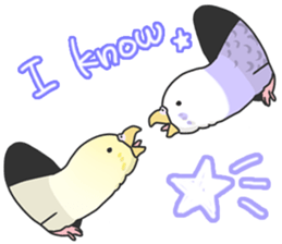 I'm Budgie. sticker #5602487